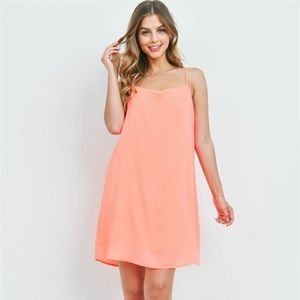 Peach Dress